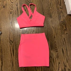 Wow couture 2 piece set. Worn to try on